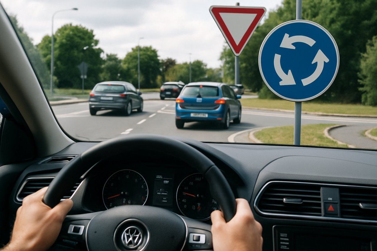 La règle que tout le monde oublie : voici comment bien se placer dans un rond-point !