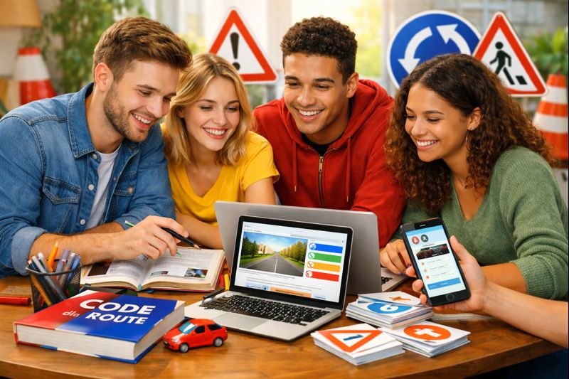 test-gratuit-code-route